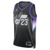 Maillot Homme Utah Jazz Lauri Markkanen 2025-26 Jordan Statement Edition Noir Swingman